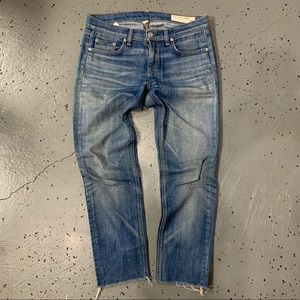 Rag & Bone The Dre Denim cropped Jeans 26